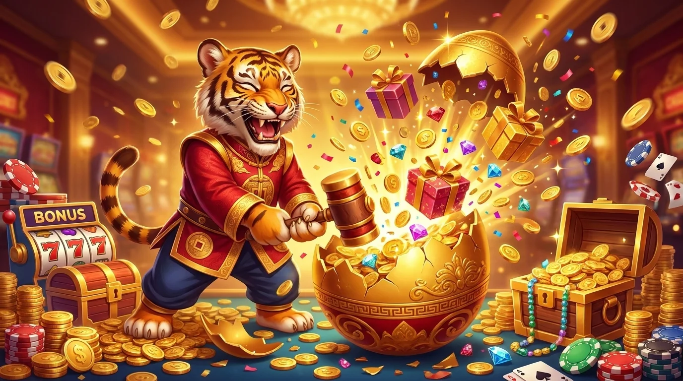 jilibet Daily login surprise: Smash the golden egg to win ₱8,888,888