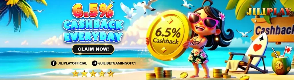1743224017762_6.5_slot_casino 6.5% Daily Cashback for RNG & Fishing